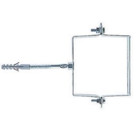 COLLARE FISCHER IN ACCIAIO PRE-VERNICIATO QUADRI SCP-V Q 80 x 80