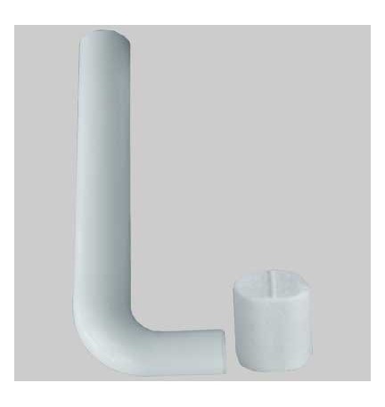 TUBO DI CACCIATA PER CASSETTA SARA ECO - 35X11