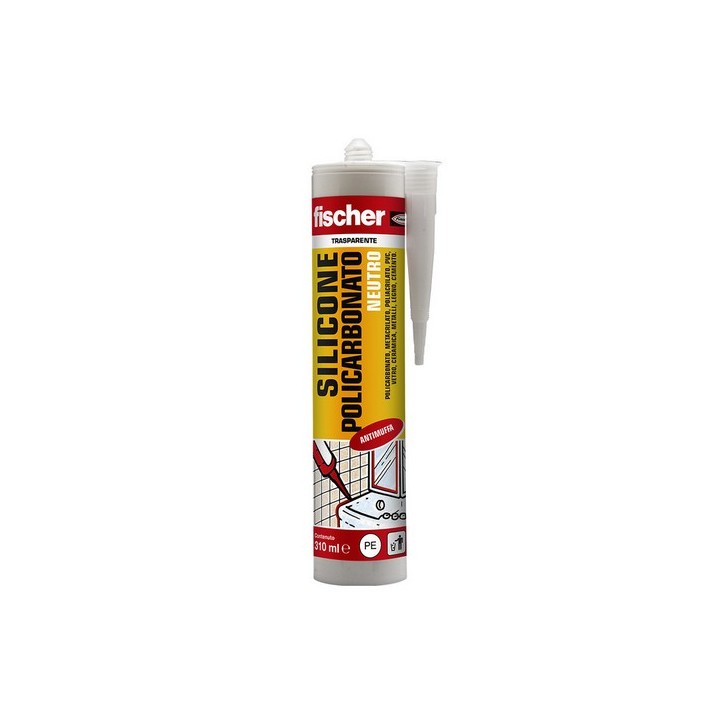SILICONE POLICARBONATO NEUTRO SNP Trasparente - 310 ml