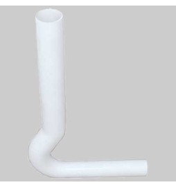 TUBO ESTERNO BIANCO PER CASSETTA VIVA - cm 41x19,5 Ø 50÷40