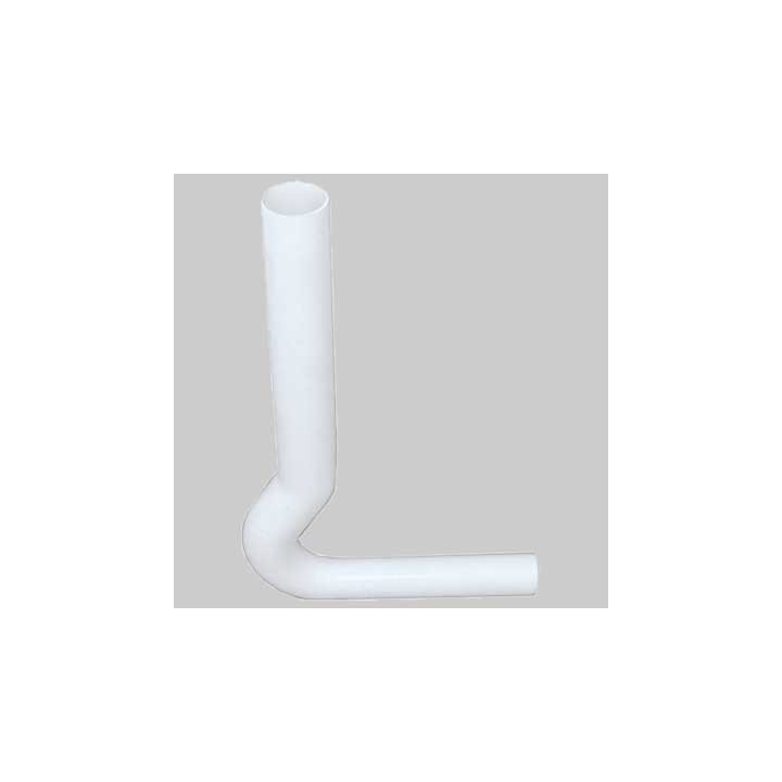 TUBO ESTERNO BIANCO PER CASSETTA VIVA - cm 41x19,5 Ø 50÷40
