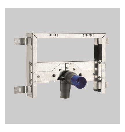 MODULO SIMPLEX INOX PER BIDET SOSPESI - CON CURVA