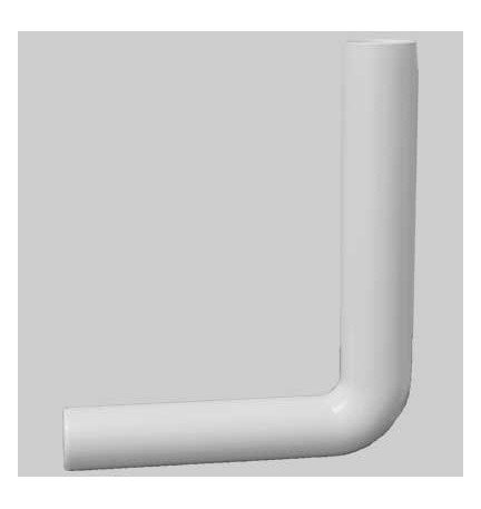 TUBO DI RISCIACQUO PER CASSETTE - 50x40 H 60 L21