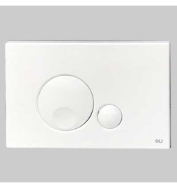 PLACCA DI COMANDO GLOBE DOPPIO TASTO - CROMO-LUCIDA