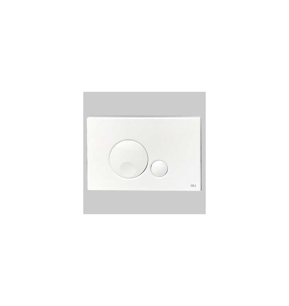 PLACCA DI COMANDO GLOBE DOPPIO TASTO - CROMO-LUCIDA