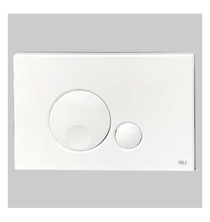 PLACCA DI COMANDO GLOBE DOPPIO TASTO - CROMO-LUCIDA