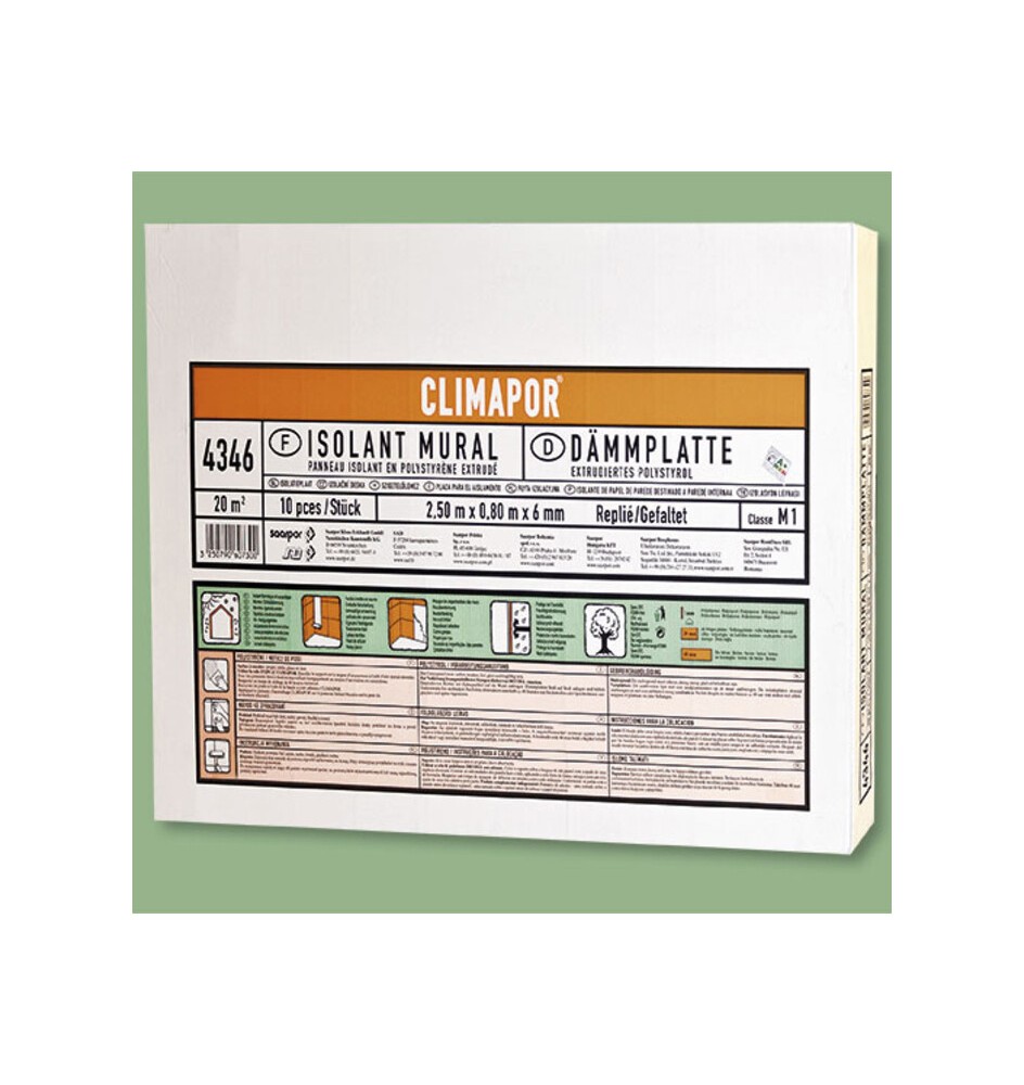ISOLPARETE 80 X 250 CM SPESSORE 6 MM