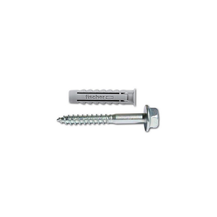 TASSELLO NYLON CON VITE TESTA FLANGIATA Diam. 8