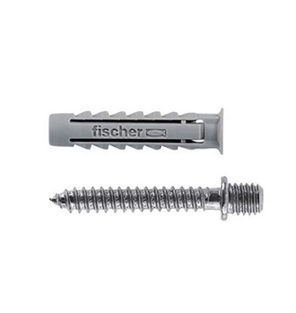 FISSAGGIO CON VITE DOPPIA Diam. 6