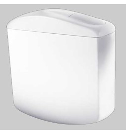 CASSETTA ZAINO BIBLO UNO SINGOLO SCARICO - BIANCA