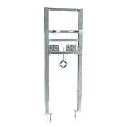 SISTEMA STAFFA PER LAVABO SOSPESO SU CARTONGESSO E MURATURA -