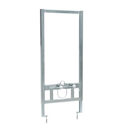 SISTEMA STAFFA PER VASO SOSPESO SU CARTONGESSO E MURATURA -