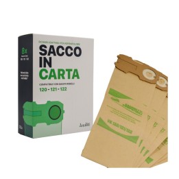 RICAMBIO FOLLETTO SACCO IN CARTA K120/1/2 PZ.8