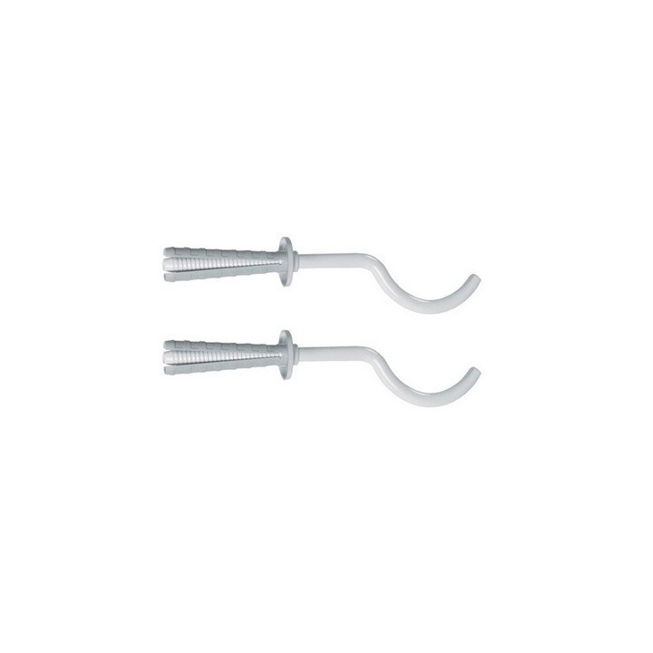 2 PZ MENSOLE PER RADIATORE TUBOLARE -