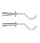 2 PZ MENSOLE PER RADIATORE TUBOLARE -