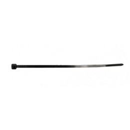 100 PZ FASCETTE PER CABLAGGIO IN NYLON NERE 2.5 x 200 mm
