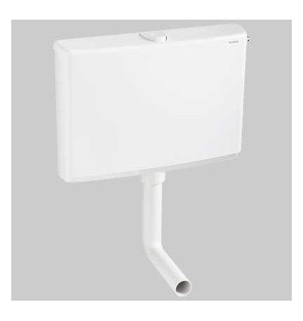 CASSETTA ZAINO SLIM AP220 SINGOLO SCARICO - BIANCA