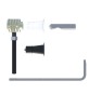 FISSAGGIO NASCOSTO PER WC BIDET SOSPESI CON ACCESSO DA SOTTO -