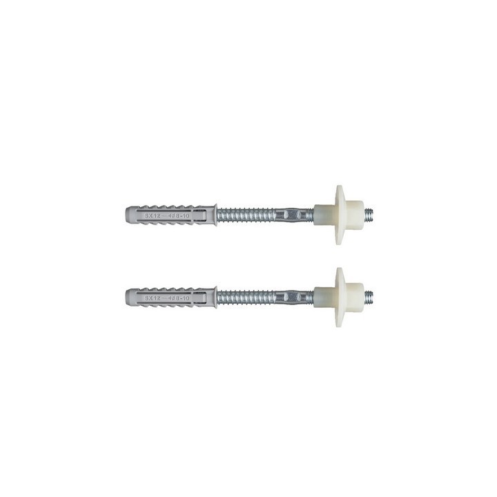 2 PZ ELEMENTI DI FISSAGGIO FISCHER PER LAVABI SEMI-INCASSO WD Tass 14 Viti M10x180