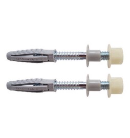 2 PZ ELEMENTI DI FISSAGGIO FISCHER PER CASSETTA DI SCARICO WDC Tass 10 Viti...