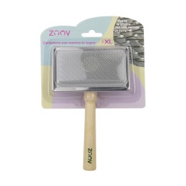 ZOOV CARDATORE C/MANICO LEGNO 12X7 CM