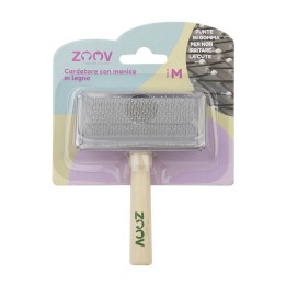 ZOOV CARDATORE C/MANICO LEGNO 9X4,5 CM