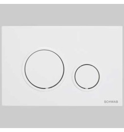 PLACCA DI COMANDO VELA DOPPIO TASTO - NERO-OPACO