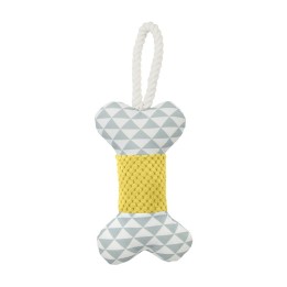 ZOOV GIOCO P/CANE MOD.OSSO GIALLO