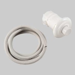 PULSANTE AD INCASSO PER CASSETTE - BIANCO