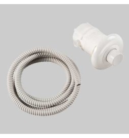 PULSANTE AD INCASSO PER CASSETTE - BIANCO