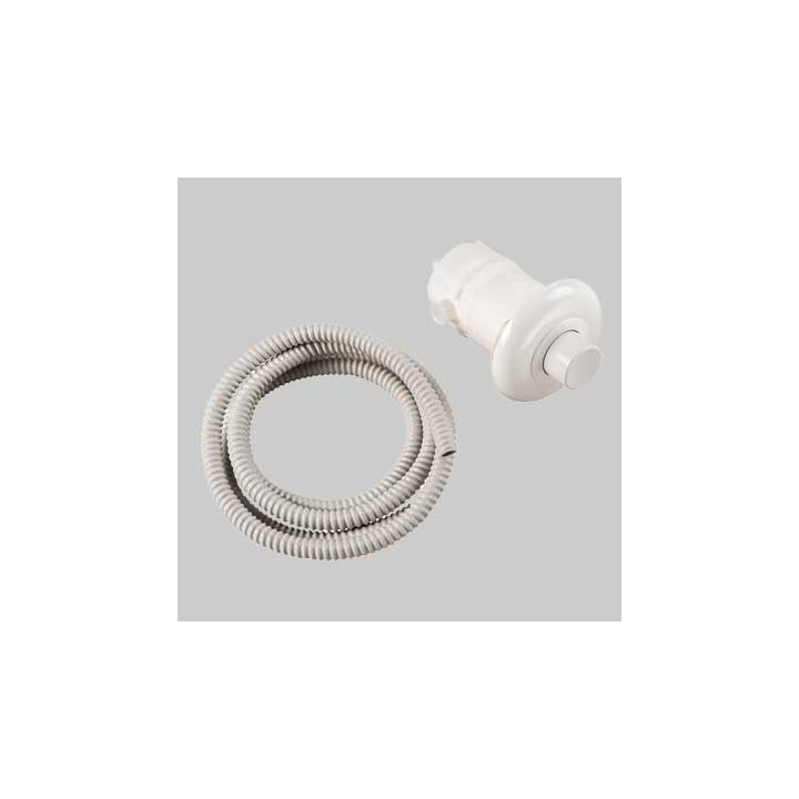 PULSANTE AD INCASSO PER CASSETTE - BIANCO