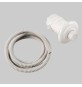 PULSANTE AD INCASSO PER CASSETTE - BIANCO
