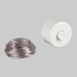 PULSANTE ESTERNO PER CASSETTE - BIANCO
