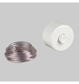 PULSANTE ESTERNO PER CASSETTE - BIANCO