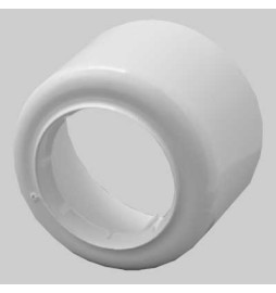 ROSONE BIANCO PER TUBO DI CACCIATA - -