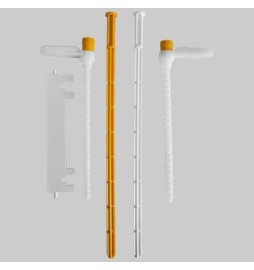KIT PROLUNGA PLACCHE SCARICO 199 - -