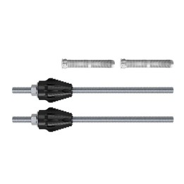 SET 2 PZ FISSAGGI CARICHI PESANTI THERMAX PER FACCIATE C/CAPPOTTO 14x240 mm M12