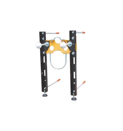 STAFFA DI FISSAGGIO PREMONTATA PER VASO SOSPESO Interasse 180-230 mm.