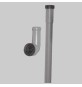 TUBO REGOLABILE PER PASSO RAPIDO O FLUSSOMETRO - cm 100 Ø 26x32 c/curva PVC