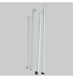 TUBO AD INCASSO PER CASSETTE ALTE - 45°-90° con Morsetto 40x26-32