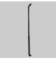 TUBO DI CACCIATA IN DUE PEZZI PEHD - Ø 32-90° H 1800