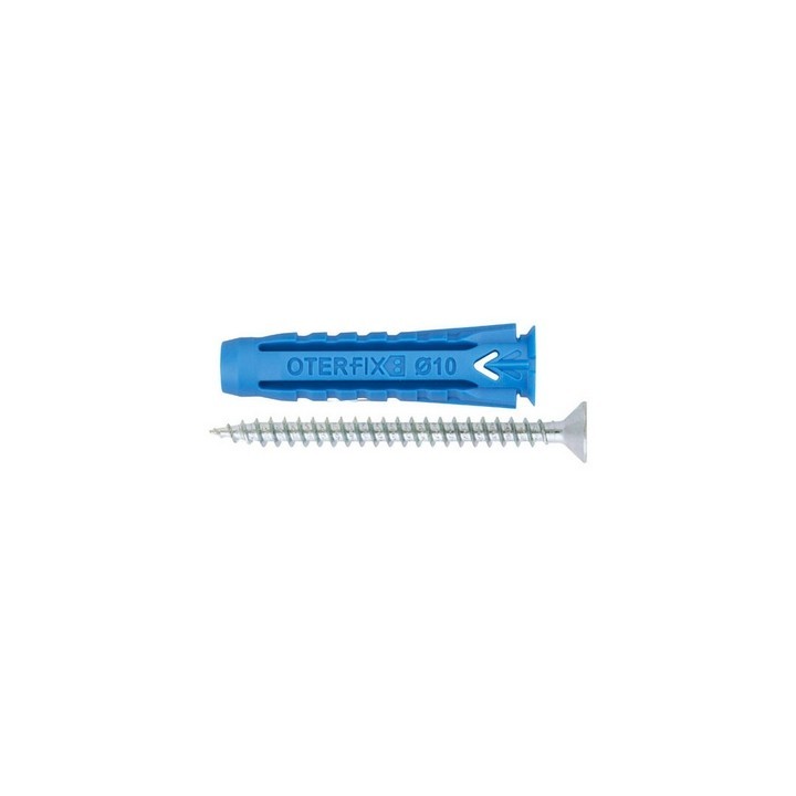TASSELLO UNIVERSALE IN NYLON CON VITE TPS TRUCIOLARE 5x25 con vite 4x30
