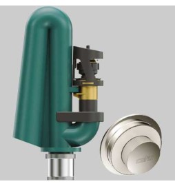 SISTEMA DI SCARICO ECOSTOP CATIS - PULSANTE BIANCO