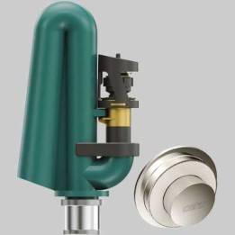 SISTEMA DI SCARICO ECOSTOP CATIS - PULSANTE CROMO