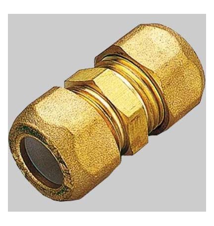 MANICOTTO PER TUBO RAME CATIS - Ø6 x Ø6