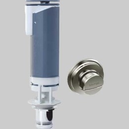 VALVOLA PULSAR DUAL PER CASSETTA ALTA IN CERAMICA - Doppio scarico