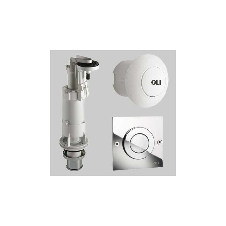 BATTERIA OLI DELUXE PER CASSETTA ALTA - Bianco