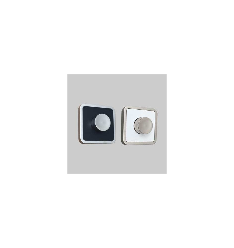 KIT QUADRO CARTUCCIA PNEUMATICA + ROSONE BIANCO-NERO - -
