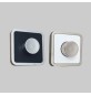 KIT QUADRO CARTUCCIA PNEUMATICA + ROSONE BIANCO-NERO - -