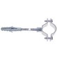 COLLARE PESANTE ZINCATO CON TASSELLO E VITE 3 " (mm. 81-89)